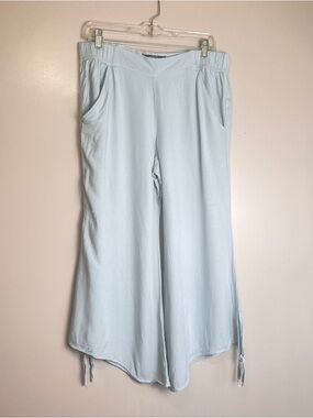 Rewash American Original Brand Wide Leg Boho Size Large Elastic Waist Blue EUC
